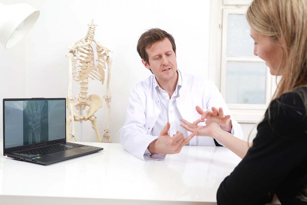 Hand und Ellenbogen, Privatarzt Orthopädie, Arthrose, Abnutzungserscheinungen